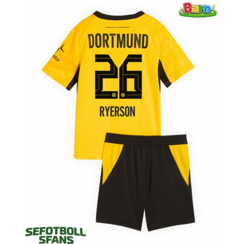 Borussia Dortmund Julian Ryerson #26 Hemmaställ Barn 2026-27 Kortärmad (+ Korta byxor) Borussia Dortmund Julian Ryerson #26 Hemmaställ Barn 2026-27 Kortärmad (+ Korta byxor)